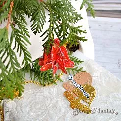 Нож "Игрушки на елку 3D. Колокольчик", 4,9х5 см (ScrapMania) Нож "Игрушки на елку 3D. Колокольчик", 4,9х5 см (ScrapMania)