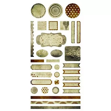 Наклейки 15х30 см "Fortune-teller" (7 Dots)
