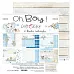 Набор бумаги 30х30 см "Oh, Boy!", 6 листов (CraftO'clock)