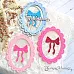 Нож "Рамка принцессы и бант", 5,9х7,8 см (ScrapMania)