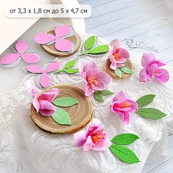 Нож "Магнолия 2", 5х4,7 см (ScrapMania)