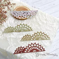 Нож "Кружевной узор. Бордюр", 2,6х8,5 см (ScrapMania) Нож "Кружевной узор. Бордюр", 2,6х8,5 см (ScrapMania)