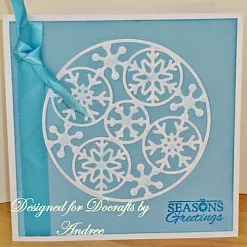 Нож для вырубки Xcut "Шар из снежинок" (DoCrafts)