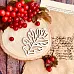Чипборд "Дубовый лист. Большой", 5,3х7 см (WoodHome)