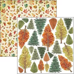 Набор бумаги 15х15 см "Into the wild", 24 листа (Ciao bella)