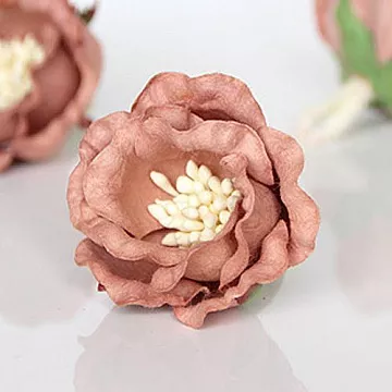 Цветок полиантовой розы "Бежевый", 1 шт (Craft)