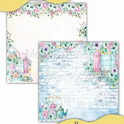 Набор бумаги 30х30 см "Сладкое чаепитие", 12 листов (MonaDesign) Набор бумаги 30х30 см "Сладкое чаепитие", 12 листов (MonaDesign)