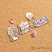 Набор тканевых высечек "Золотой Новый Год", 26 шт (ScrapMania)