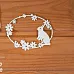 Украшение из чипборда "Рамка с зайкой 2" (Просто небо)