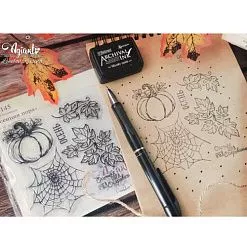 Штамп "Осенняя пора", 6,5х5,2 см (AgiArt)