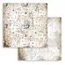 УЦЕНКА Бумага 30х30 см "Romantic collection. Threads. Texture" (Stamperia)