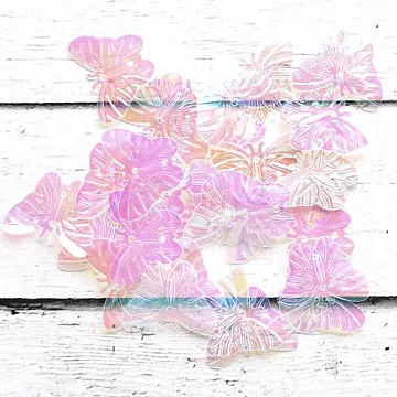 Набор пайеток "Бабочки перламутровые"