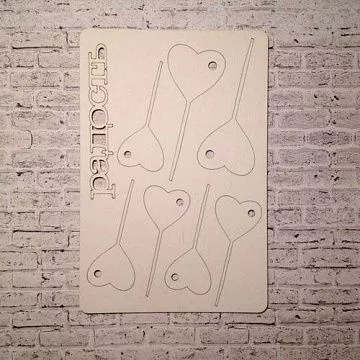 Набор украшений из чипборда "Путешествия 4" (Fleur-design)