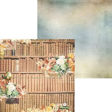 Бумага 30х30 см "Первый звонок. Лист 02" (Scrapodelie)