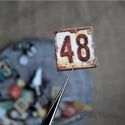 Набор высечек из ткани "Старый архив. Билетики", 34 шт (ScrapMania) Набор высечек из ткани "Старый архив. Билетики", 34 шт (ScrapMania)