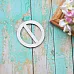 Украшение из чипборда "Знак" (ScrapКрым)