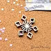 Шейкер "Фономикс. Новогодний. Снежинка 3 мини", 5х4,5 см (ScrapMania)