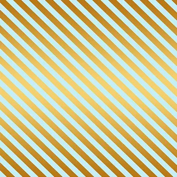 Бумага с фольгированием "Every day gold. Golden stripes blue" (Скрапмир)