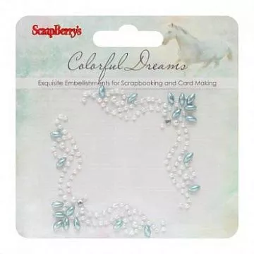 Наклейки из полужемчужин "Цветные сны 2" (ScrapBerry's)
