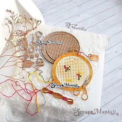 Нож "Рукоделие. Вышивка", 7,2х7,2 см (ScrapMania)