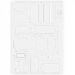 Набор высечек А4 "Белые" (Mr.Painter) Набор высечек А4 "Белые" (Mr.Painter)