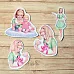 Набор высечек из бумаги "Кудряшка" (ScrapMania)