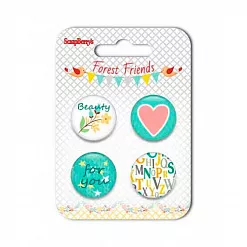 Набор фишек "Лес чудес. Для тебя" (ScrapBerry's) Набор фишек "Лес чудес. Для тебя" (ScrapBerry's)