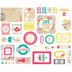 Набор вырубок "Petticoats" (Echo Park) Набор вырубок "Petticoats" (Echo Park)