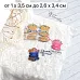 Нож "Рукоделие. Катушки романтичные", 2,6х3,4 см (ScrapMania)