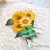 Нож "Подсолнух - король лета", 5,2х5,5 см (ScrapMania)