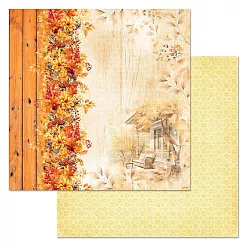Бумага "Времена года: осень. Шум листопада" (ScrapMania)