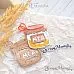 Нож "Пчелиные истории. Медок", 5х5,2 см (ScrapMania)
