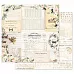 Бумага с фольгированием "Spring farm house. Gather" (Prima Marketing)