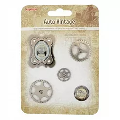 Набор брадсов "Auto Vintage" (ScrapBerry's)