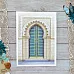 Тканевая карточка "Сердце востока. Бирюзовая дверь" (ScrapMania)
