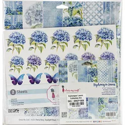 Набор для скрапбукинга "Hydrangea lawns" (DressMyCraft)