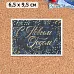 Тканевая карточка "Фономикс. Новогодний. С Новым Годом" (ScrapMania)