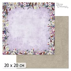 20х20 Бумага "Танцы ветра. Дизайн 4" (ScrapMania)