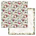 Бумага "Богемное Рождество. Розы и корица" (ScrapMania)