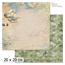 20х20 Бумага "Родная. Детали 3" (ScrapMania)