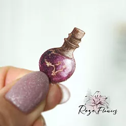 Набор высечек из ткани "Кубок огня", 13 шт (RozeFlowers)
