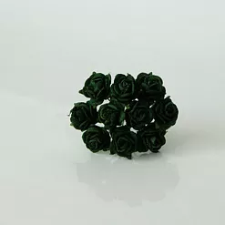 Букет средних розочек "Изумрудный", 10 шт (Craft)
