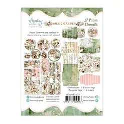 Набор вырубок "Music Garden. Таблички", 27 шт (Mintay) Набор вырубок "Music Garden. Таблички", 27 шт (Mintay)