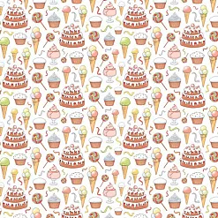 Бумага "Десерт" (ScrapBerry's) Бумага "Десерт" (ScrapBerry's)