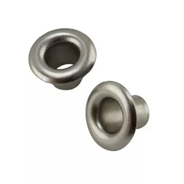 Набор люверсов 1/8 "Круглые", цвет античное серебро 100 шт (Knorr Prandell)
