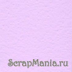 Кардсток Bazzill Basics 30,5х30,5 см однотонный с текстурой апельсиновой кожуры, цвет бледный розовый