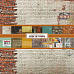 Набор бумаги 30х30 см "Edge of town. Гаражи", 8 листов (ScrapBerry's)