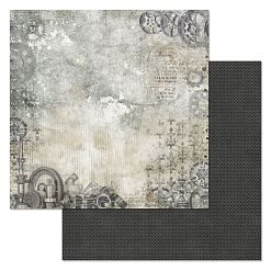 Набор бумаги 20х20 см "Скорость без границ", 12 листов (ScrapMania)