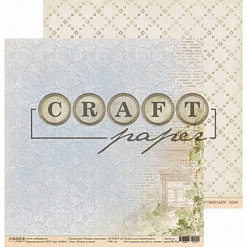 Бумага "Родные просторы. Резные ставни" (CraftPaper)