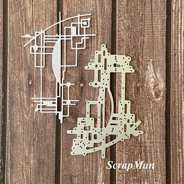 Нож "Геометрия 10, 7х11 см (Scrapman)